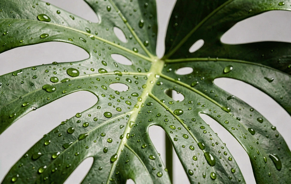 Botanical texture close-up